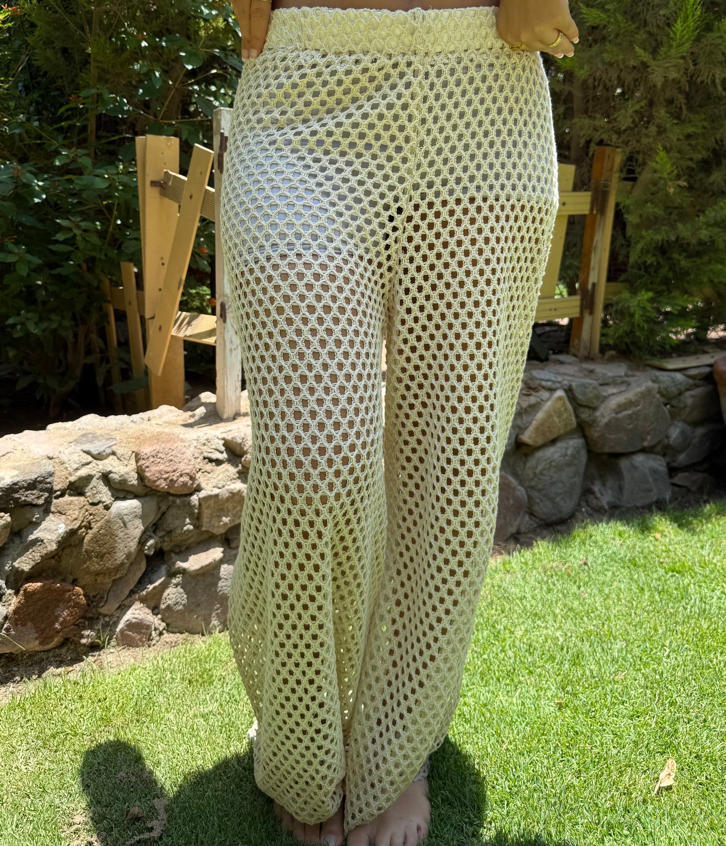 Knitted pants
