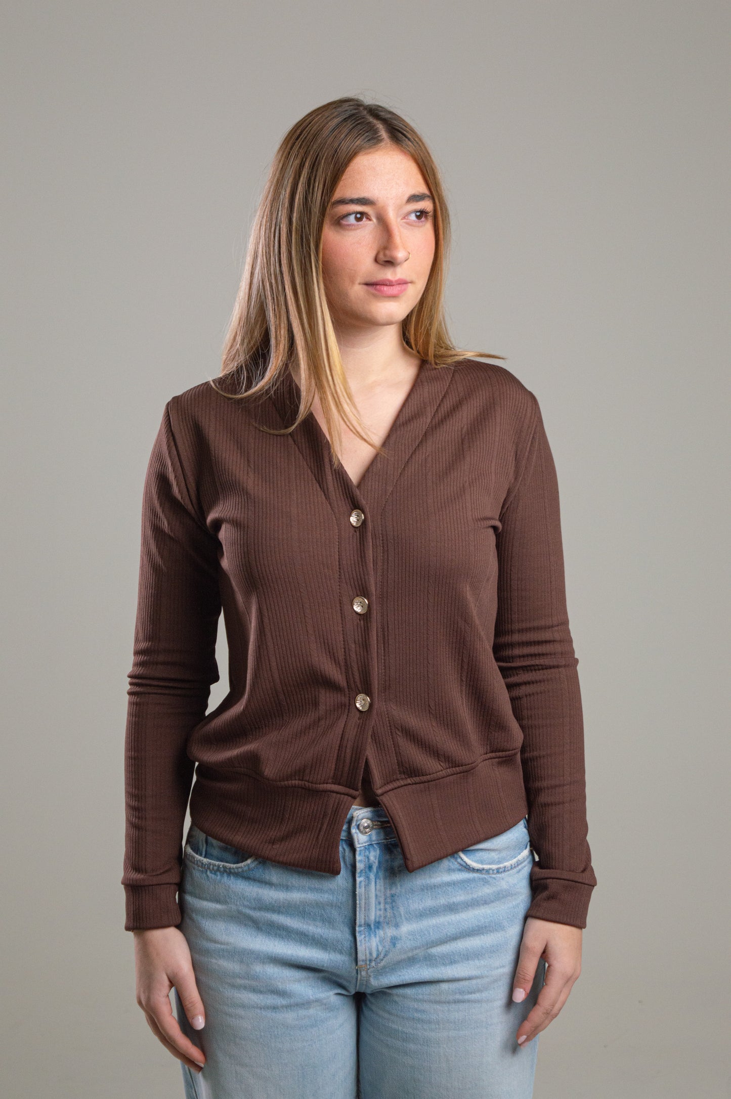 Brown Cardigan