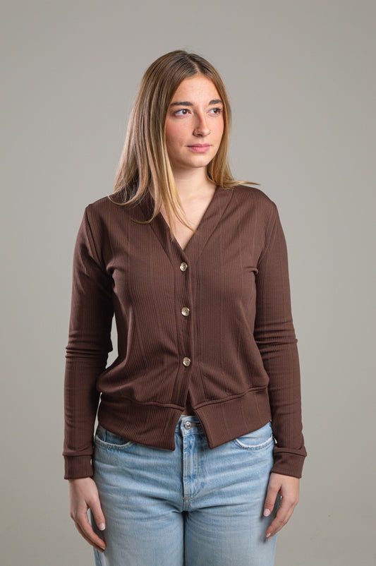 Brown Cardigan